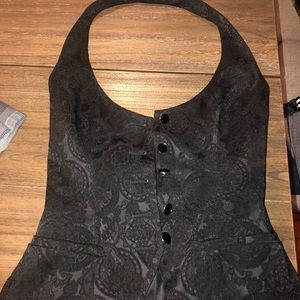 Lace Black Vest, Never Worn